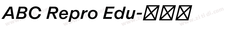 ABC Repro Edu字体转换 ABC Repro Edu字体转换
